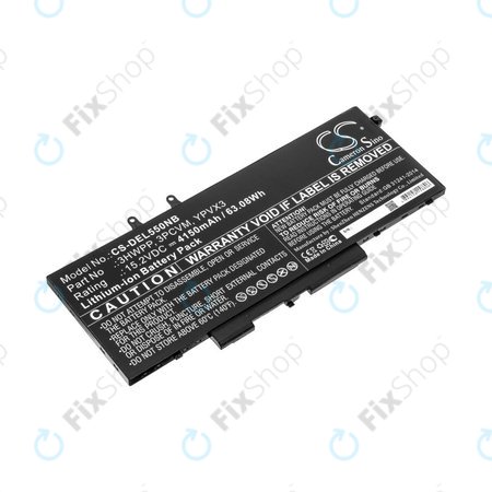 Μπαταρία για Dell Latitude 5501, Latitude 5401, Latitude 14 5410, Latitude 15 5511, 4150mAh, Li-Ion, 15.2V, 3HWPP, HQ