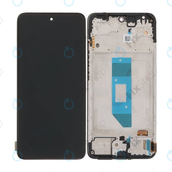 Οθόνη OLED για Xiaomi Redmi Note 14 4G, Black, Αφής με πλαίσιο