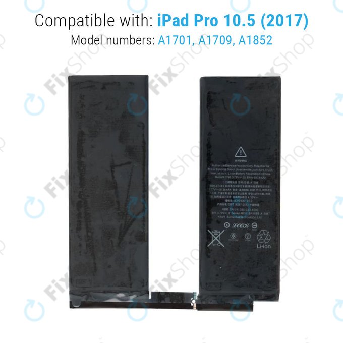 Μπαταρία για iPad Pro 10.5, 2017, 8134mAh