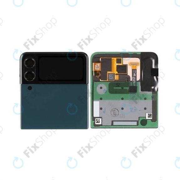 Συγκρότημα οθόνης για Samsung Z Flip 3, F711B, GH97-26773C, Green, Out, Service Pack