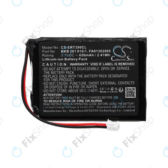 Μπαταρία για Ascom, Avaya, Ericsson, Telstra, 650mAh, Li-Ion, 3.7V, FA01302005, HQ