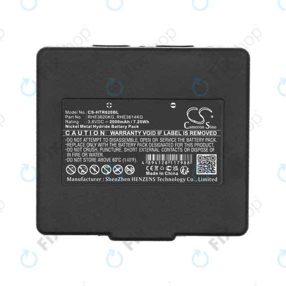 Μπαταρία για Hetronic Abitron Mini, 2000mAh, Ni-MH, 3.6V, RHE3620KG, HQ