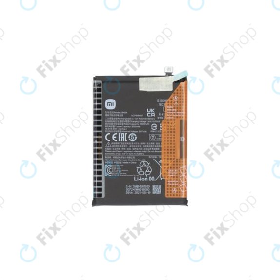 Μπαταρία για Xiaomi Poco M3 Pro, Redmi 10, Redmi Note 10 5G, BN5A, 460200006L5Z, 5000mAh, Service Pack