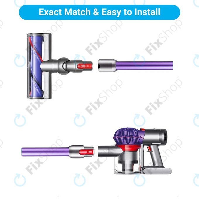 Σωλήνας Αναρρόφησης για Dyson V-series | Outsize | Μωβ | Purple