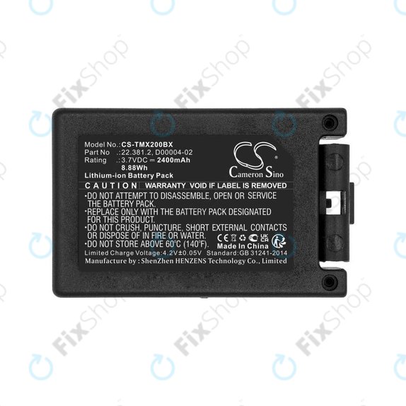 Μπαταρία για Tele Radio TG-TXMNL, 2400mAh, Li-Ion, 3.7V, D00004-02, HQ
