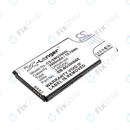 Μπαταρία για Samsung Galaxy Xcover 4, 4S, 2800mAh, Li-Ion, 3.85V, EB-BG390BBE, HQ
