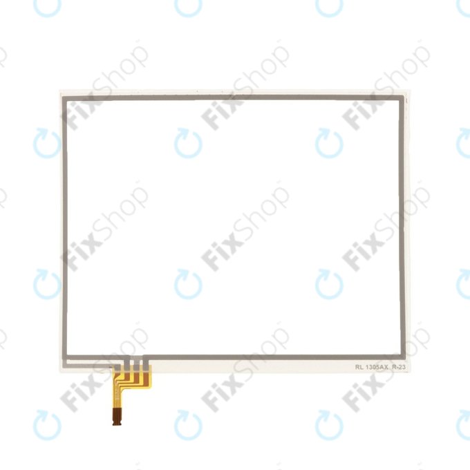 Κάτω γυαλί αφής με αυτοκόλλητο για Nintendo DSi XL και Nintendo DSi LL