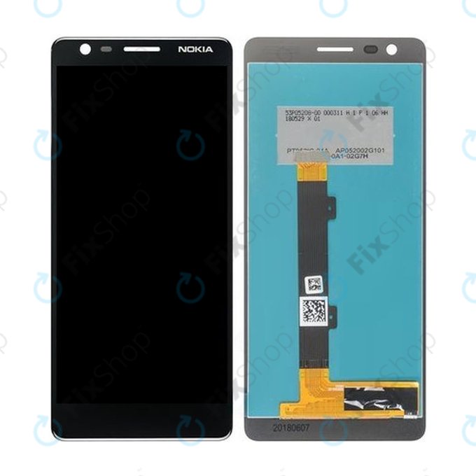 OLED/LCD Display με Touch Screen για Nokia 3.1 | Μαύρο, Black | Aftermarket