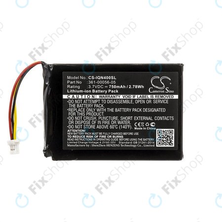 Μπαταρία για Garmin Nüvi 40, 750mAh, Li-Ion, 3.7V, 361-00056-05, HQ