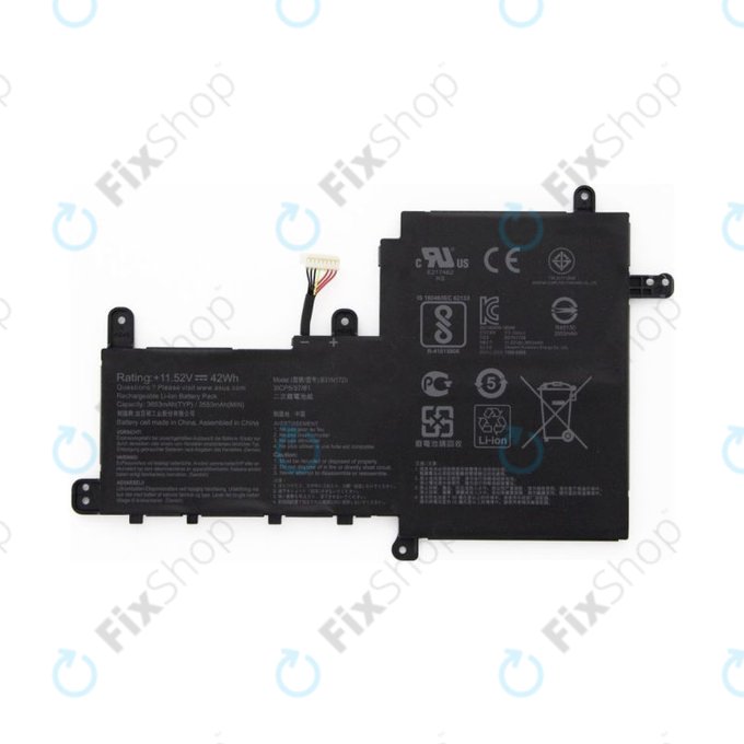 Μπαταρία για Asus VivoBook S15, S530FN, B31N1729, 3653mAh