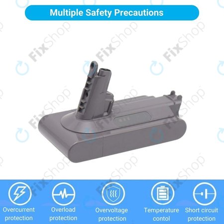 Μπαταρία για Dyson V10, 969352-02, SV12, 206340, 25.2V, 2500mAh