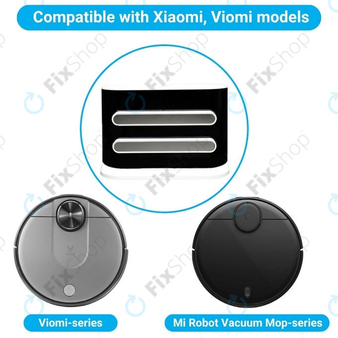 Σταθμοί Φόρτισης για Xiaomi Viomi V2 | V2 Pro | V3 | SE | Mi Robot Vacuum Mop-series | white