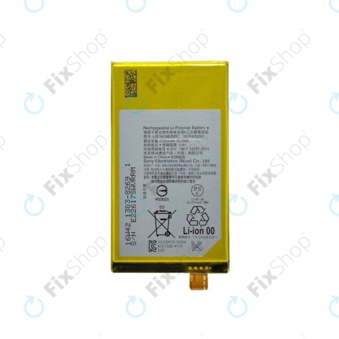 Μπαταρία για Sony Xperia X Compact F5321, Z5 Compact E5803, LIS1634ERPC, 2700mAh