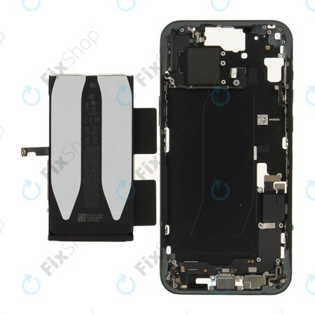 Μεσαίο πλαίσιο με μπαταρία για iPhone 15 Plus | Black | ZD076-00674 | Genuine Apple