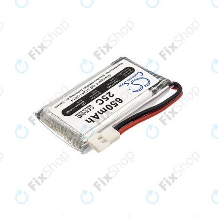 Μπαταρία για Hubsan X4 H107, 650mAh, Li-Pol, 3.7V, H107C-A24, HQ