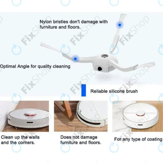 Σετ ανταλλακτικών για Xiaomi Mi Robot Vacuum Mop 2 Pro, 2 Lite (2x Κύρια βούρτσα, 4x Φίλτρο, 4x Πλαϊνή Βούρτσα, 4x Πανί Σφουγγαρίστρας, 4x Σακούλα σκόνης)