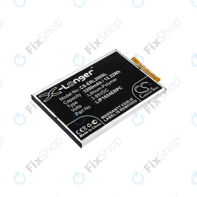 Μπαταρία για Sony Xperia L2, Sony H3311, 3200mAh, Li-Pol, 3.85 V, LIP1654ERPC, HQ