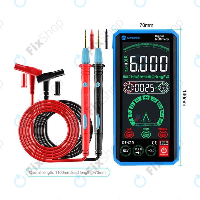Πολύμετρο Αφής Sunshine DT-21N