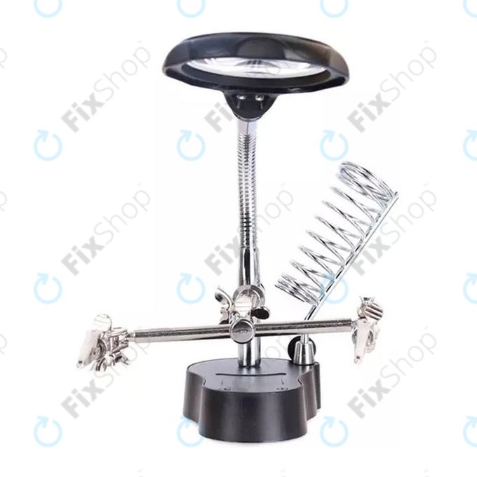 Τρίτο Χέρι με Μεγεθυντικό Φακό για Zeno Desk D3