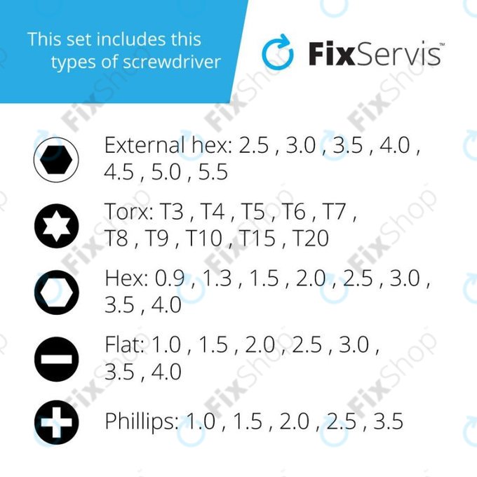 Μαγνητικό Σετ Ανταλλακτικών Κατσαβιδιών Πολλαπλών Χρήσεων Ακριβείας 45in1 για Jakemy JM-8128