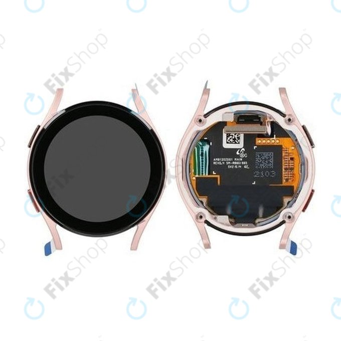LCD Display Assembly για Samsung Watch 4 | 40mm | R865 | GH97-26411D | Pink Gold | Service Pack