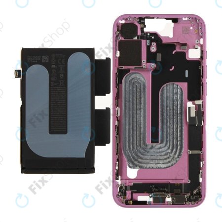 Μεσαίο πλαίσιο με μπαταρία για iPhone 16 Plus | Pink | ZD076-00686 | Genuine Apple