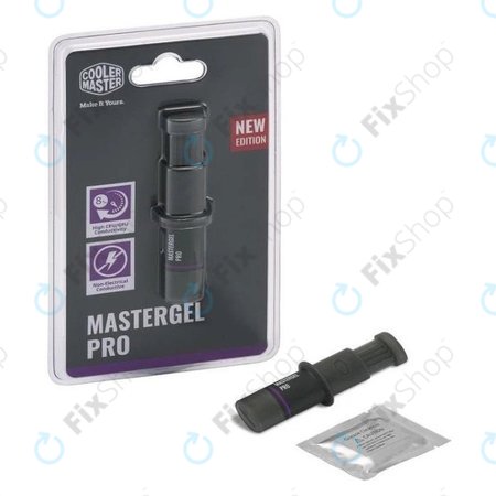 Θερμοαγώγιμη πάστα MasterGel Pro V2 για CPU, 4g, γκρι