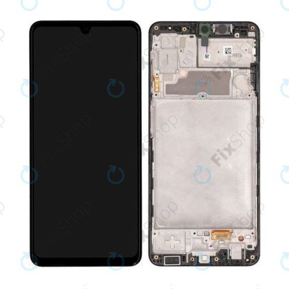 Συγκρότημα οθόνης για Samsung A22 A225F, Μαύρο, Black, Service Pack