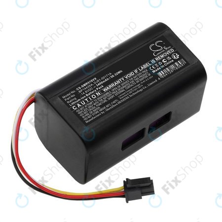 Μπαταρία για Samsung PowerBot-E, Eureka i5, Midea i5, i9, 3400mAh, Li-Ion, 14.8V, BP14435A, HQ