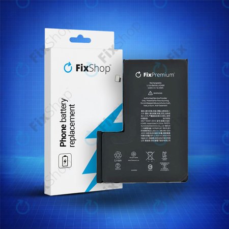 Μπαταρία για iPhone 12 Pro Max, A2466, 3687mAh, FixPremium