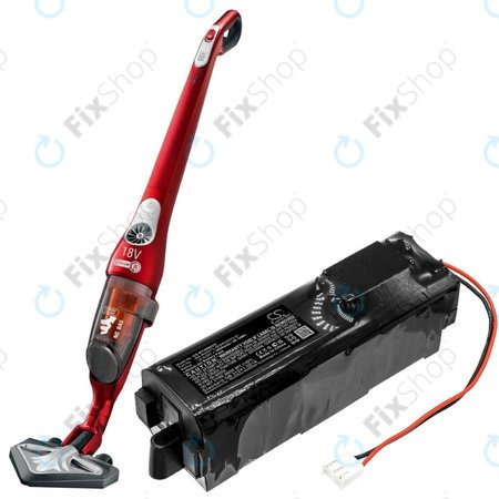 Μπαταρία για Rowenta Air Force Extreme, RH-series, Tefal TY-series, RS-RH5273, MISRH5273-01, 18.5V, 2600mAh, HQ