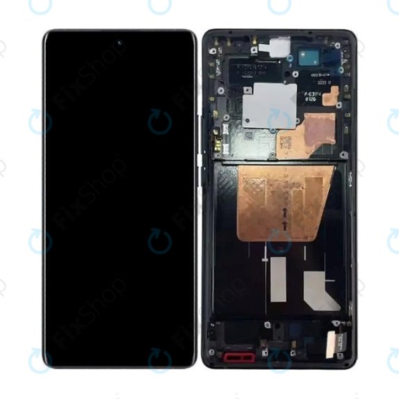 Συγκρότημα οθόνης για Vivo X80 Pro 5G, V2185A, V2145, Cosmic Black, Aftermarket