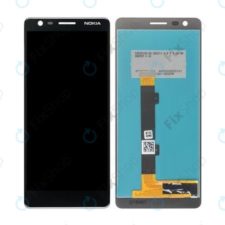 OLED/LCD Display με Touch Screen για Nokia 3.1 | Μαύρο, Black | Aftermarket