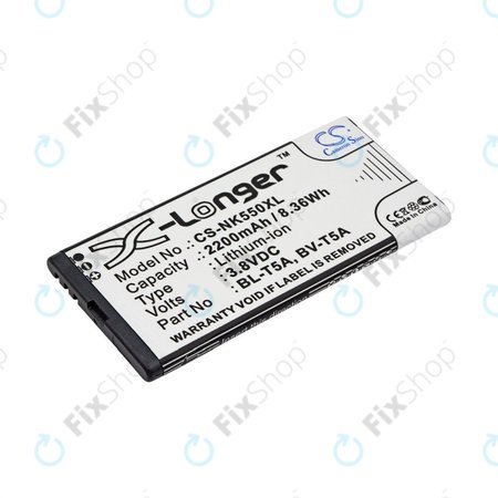 Μπαταρία για Nokia Lumia 730, 2200mAh, Li-Ion, 3.8V, BL-T5A, HQ