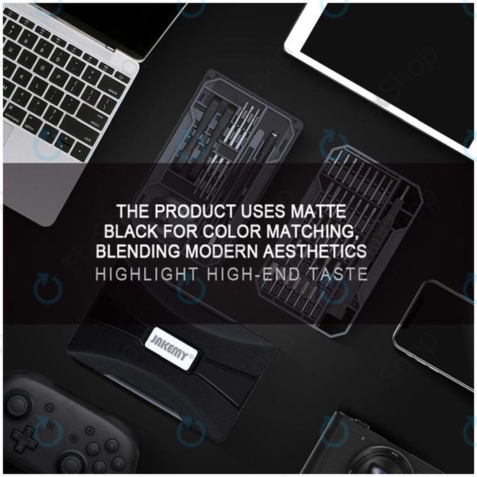 Επαγγελματικό Πολυλειτουργικό Σετ Εργαλείων Επισκευής 73in1 για Jakemy JM-8172