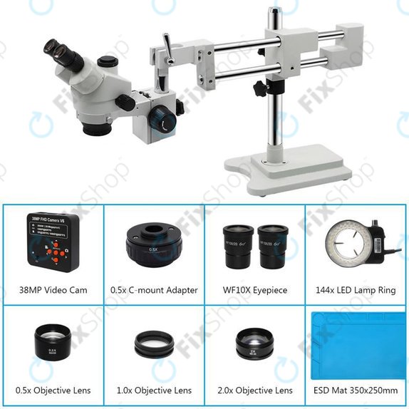 Μικροσκόπιο FX179 - Κάμερα 38MP, HDMI