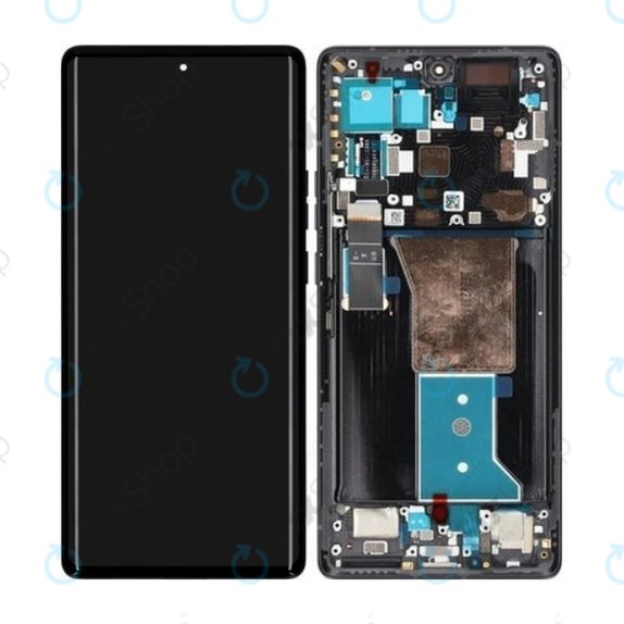Συγκρότημα οθόνης για Motorola Edge 40 Pro, Interstellar Black, Service Pack