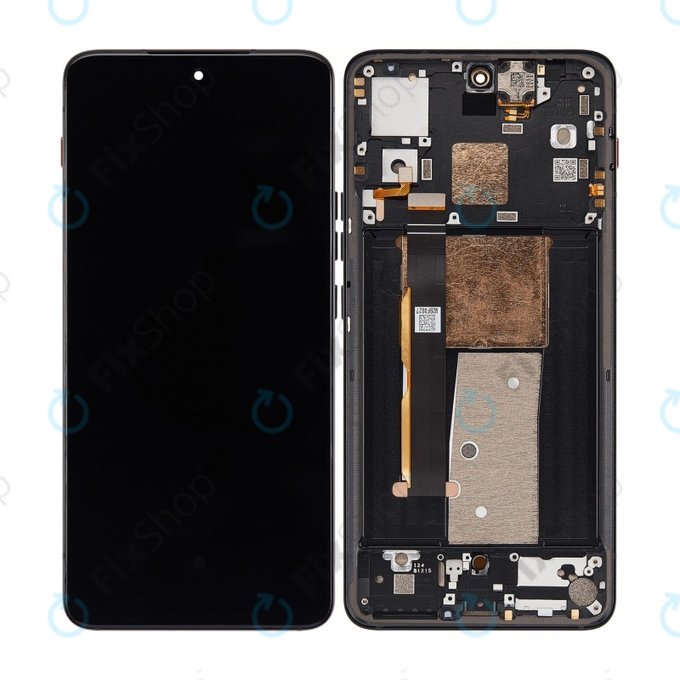 Συγκρότημα οθόνης για Motorola Thinkphone, Carbon Black