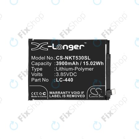 Μπαταρία για Nokia 5.3, LC-440, 3900mAh, HQ
