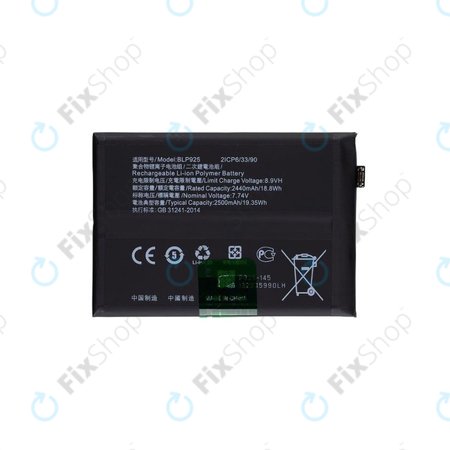 Μπαταρία για OnePlus Nord 3 CPH2491, BLP925, 5000mAh, Service Pack