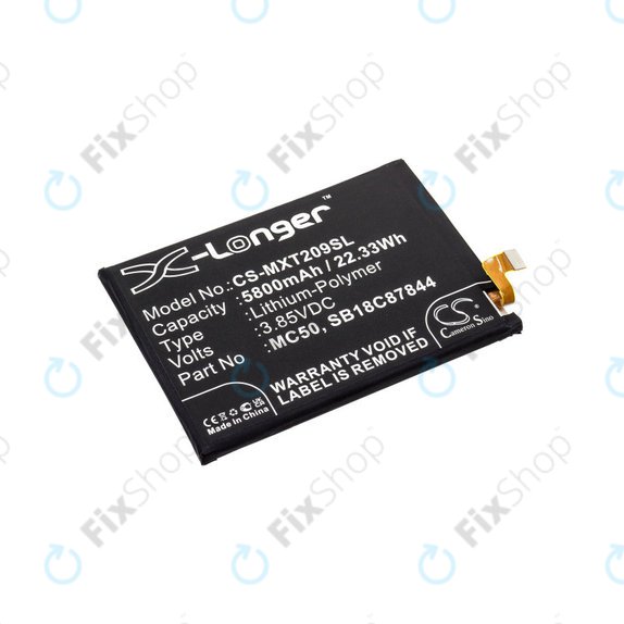 Μπαταρία για Motorola Moto G9 Power, 5800mAh, Li-Pol, 3.85 V, MC50, HQ