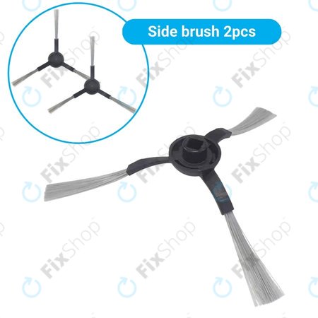 Standard Σετ (Μαύρο) για Xiaomi Viomi S9 | Lydsto R1 | Proscenic M7 Pro | M8 Pro | Μαύρο | Black