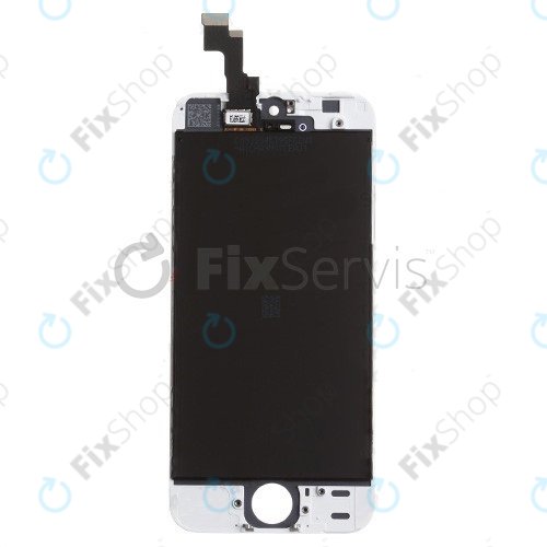 Οθόνη για iPhone 5S, SE, White, Αφής με πλαίσιο