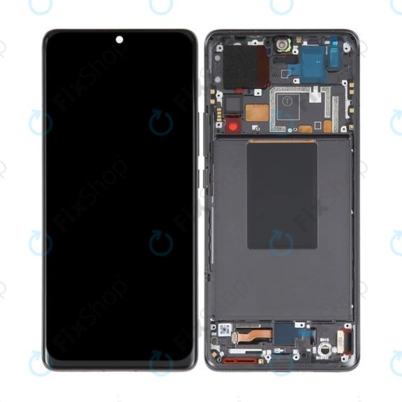 Συγκρότημα οθόνης για Xiaomi 12 Pro,2201122C, 2201122G, Μαύρο, Black