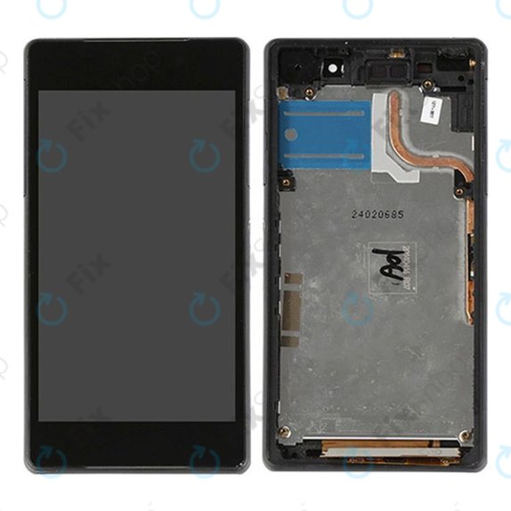 Συγκρότημα οθόνης για Sony Xperia Z2, D6503, Μαύρο, Black, Aftermarket