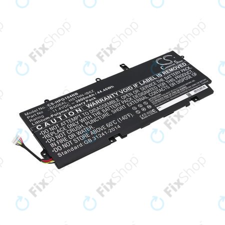 Μπαταρία για HP Elitebook 1040 G3, 3900mAh, Li-Pol, 11.4V, BG06XL, HQ
