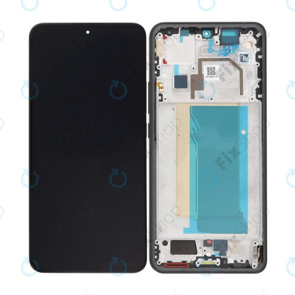 Συγκρότημα οθόνης για Xiaomi 13T, 13T Pro, Μαύρο, Black