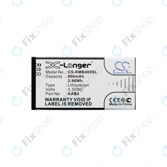 Μπαταρία για Maxcom MM720, KAB4, 800mAh, HQ