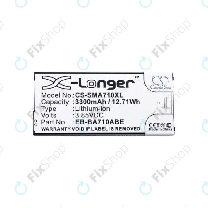 Battery για Samsung A7 A710F (2016) | EB-BA710ABE | 3300mAh | HQ