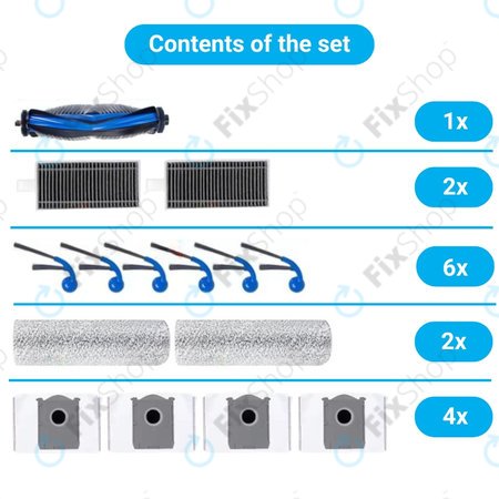 Ολοκληρωμένο Σετ για Ecovacs T80 Omni | T80